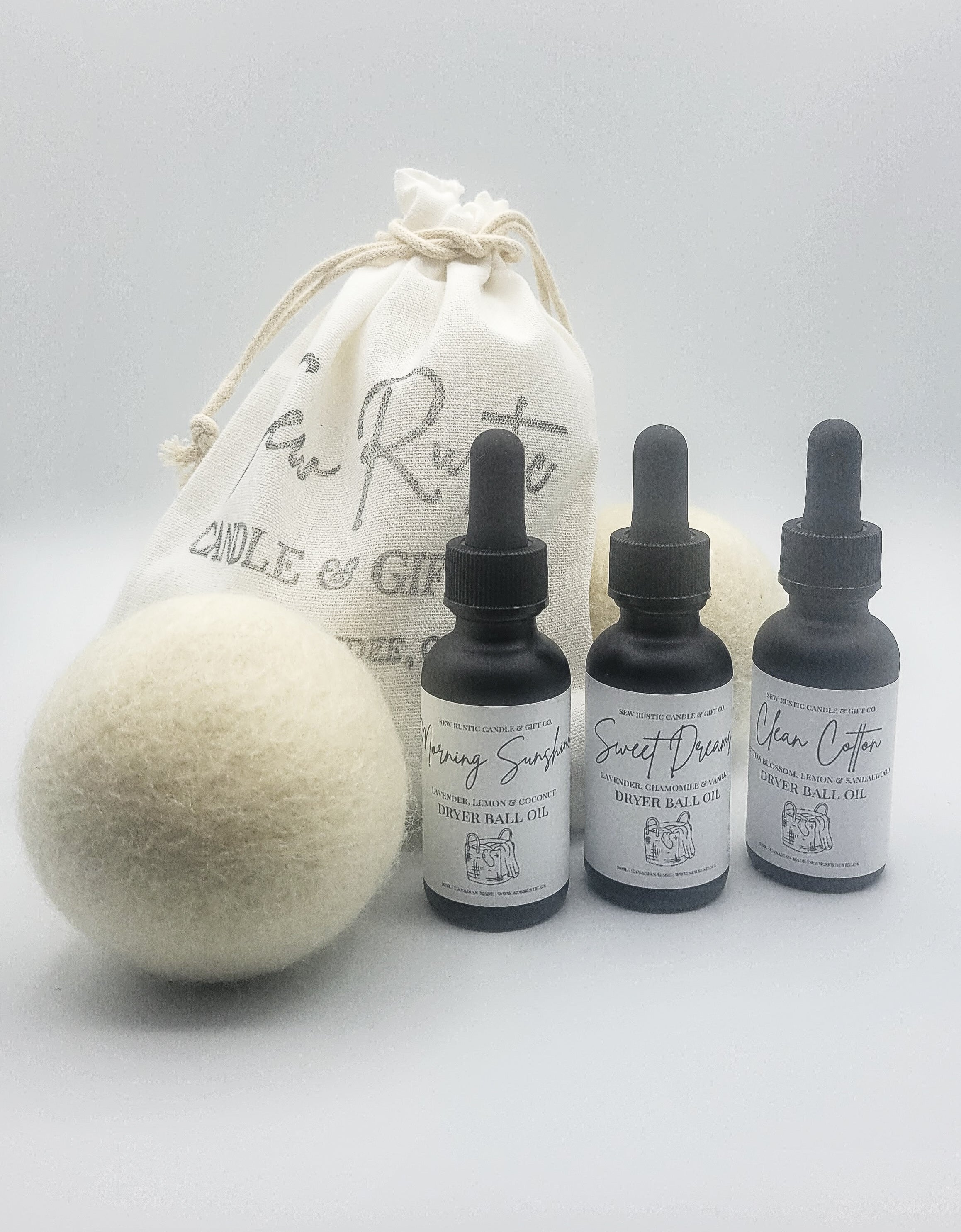Dryer Ball Fragrance Oil (individual) 30ml Sew Rustic Candle Co.