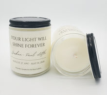 Load image into Gallery viewer, Memorial Candle