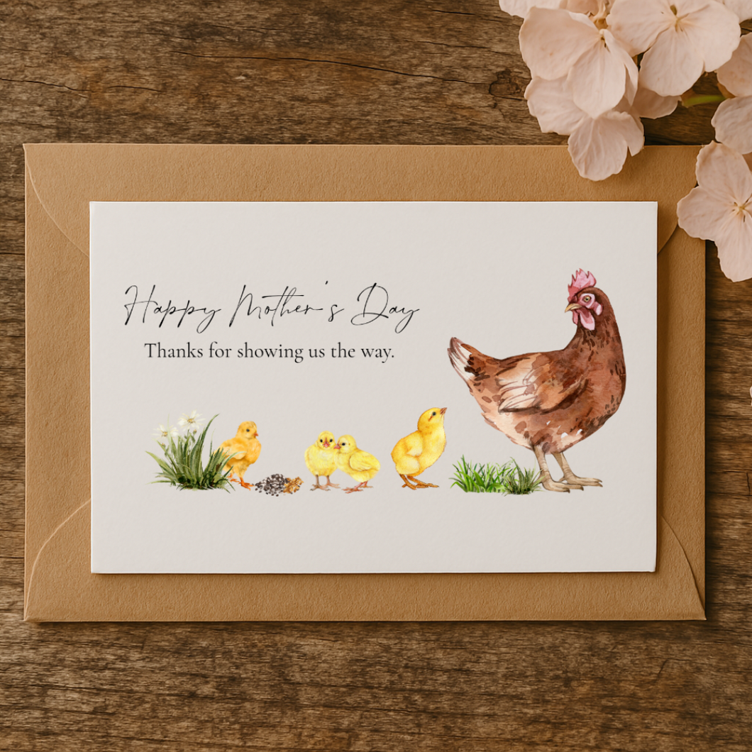 Hen & chicks, CARD