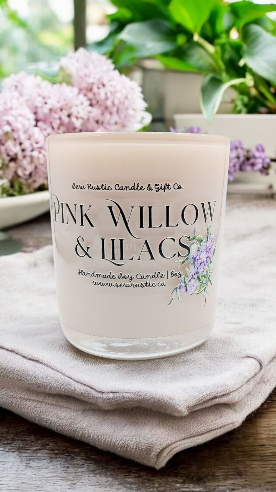 Pink Willow & Lilacs