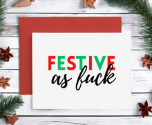 Load image into Gallery viewer, Very Sweary Christmas Cards
