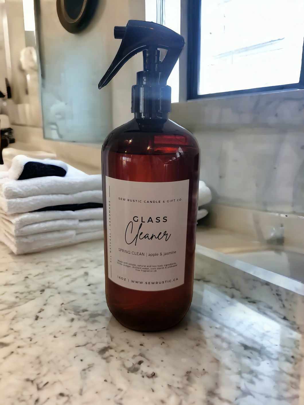 Natural Glass Cleaner, 16oz