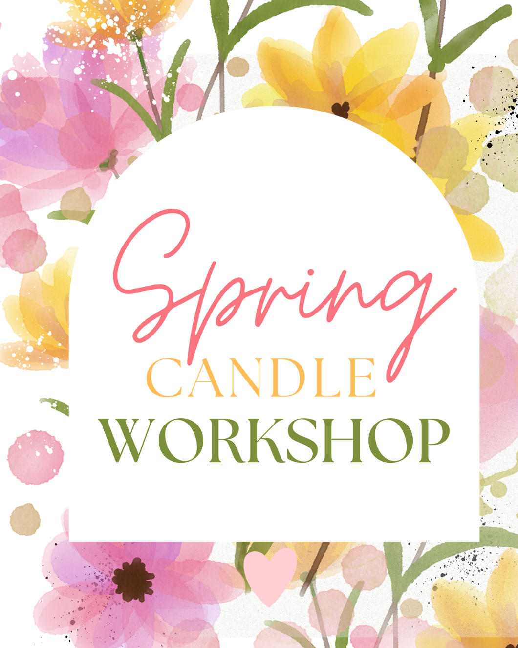 Spring Candle Workshop