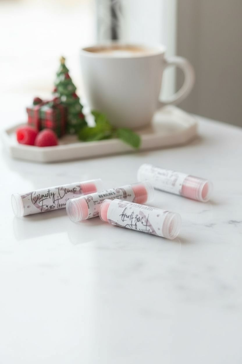 Candy Cane Frosting Lip Butter