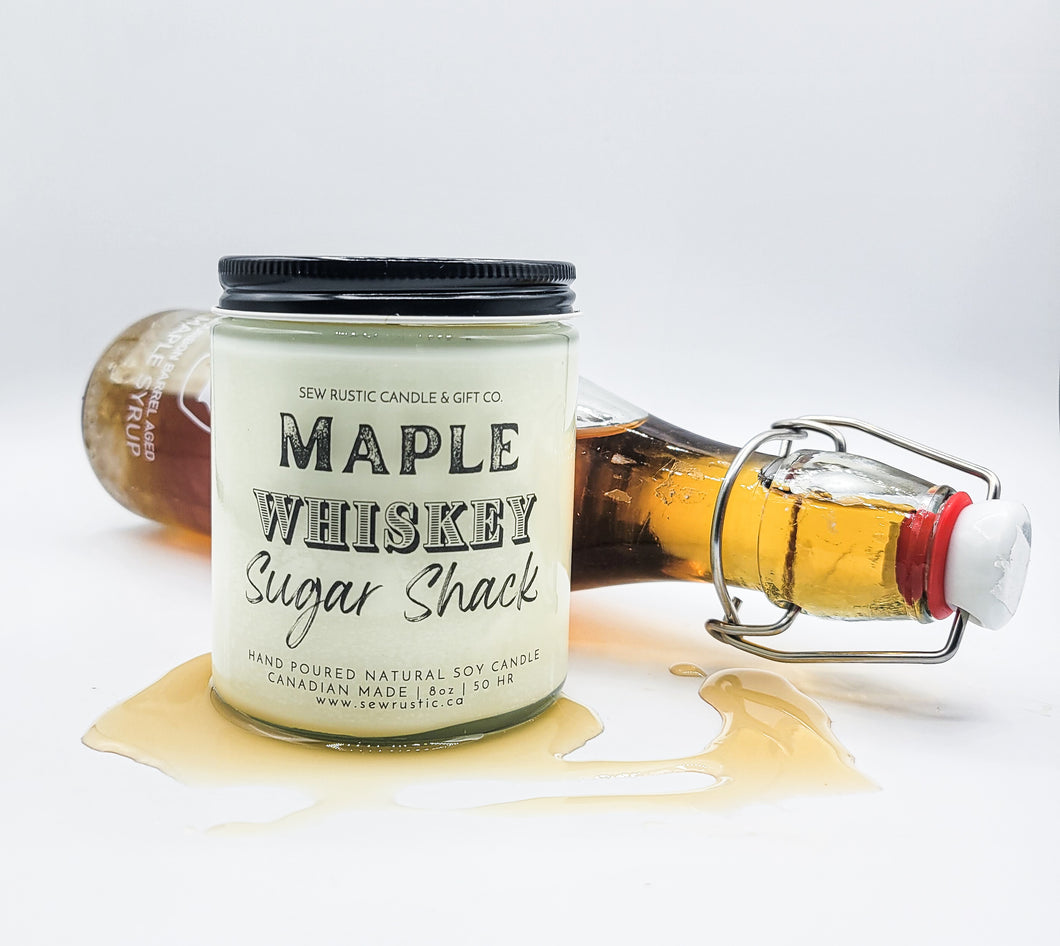 Maple Whiskey Sugar Shack 8oz